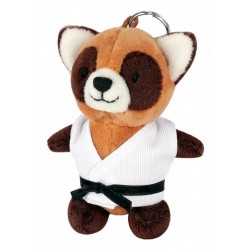 Porte clés peluche en kimono PANDA ROUX